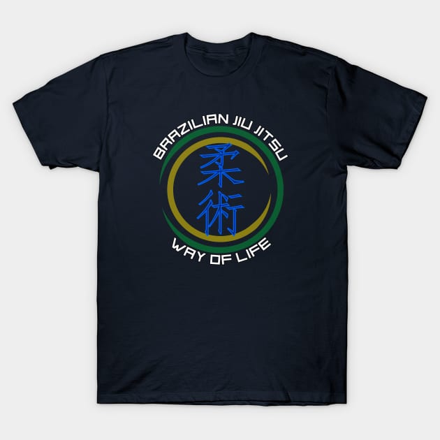 Brazilian Jiujitsu T-Shirt by Dojo Artist